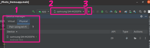Deploy Android app to phone