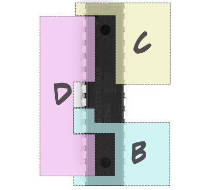ATMega328p port mapping for port manipulation